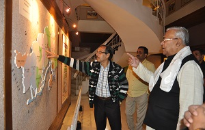 The Governor of Arunachal Pradesh Shri PB Acharya visit State Museum Itanagar on 29th January 2017.